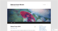 Desktop Screenshot of deborahannebowen.com